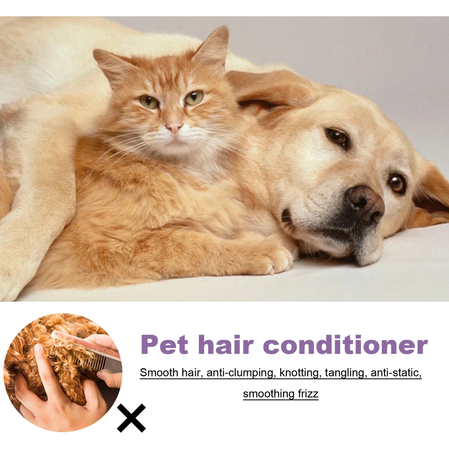 Pet Hair Care, Dry Skin Conditioner