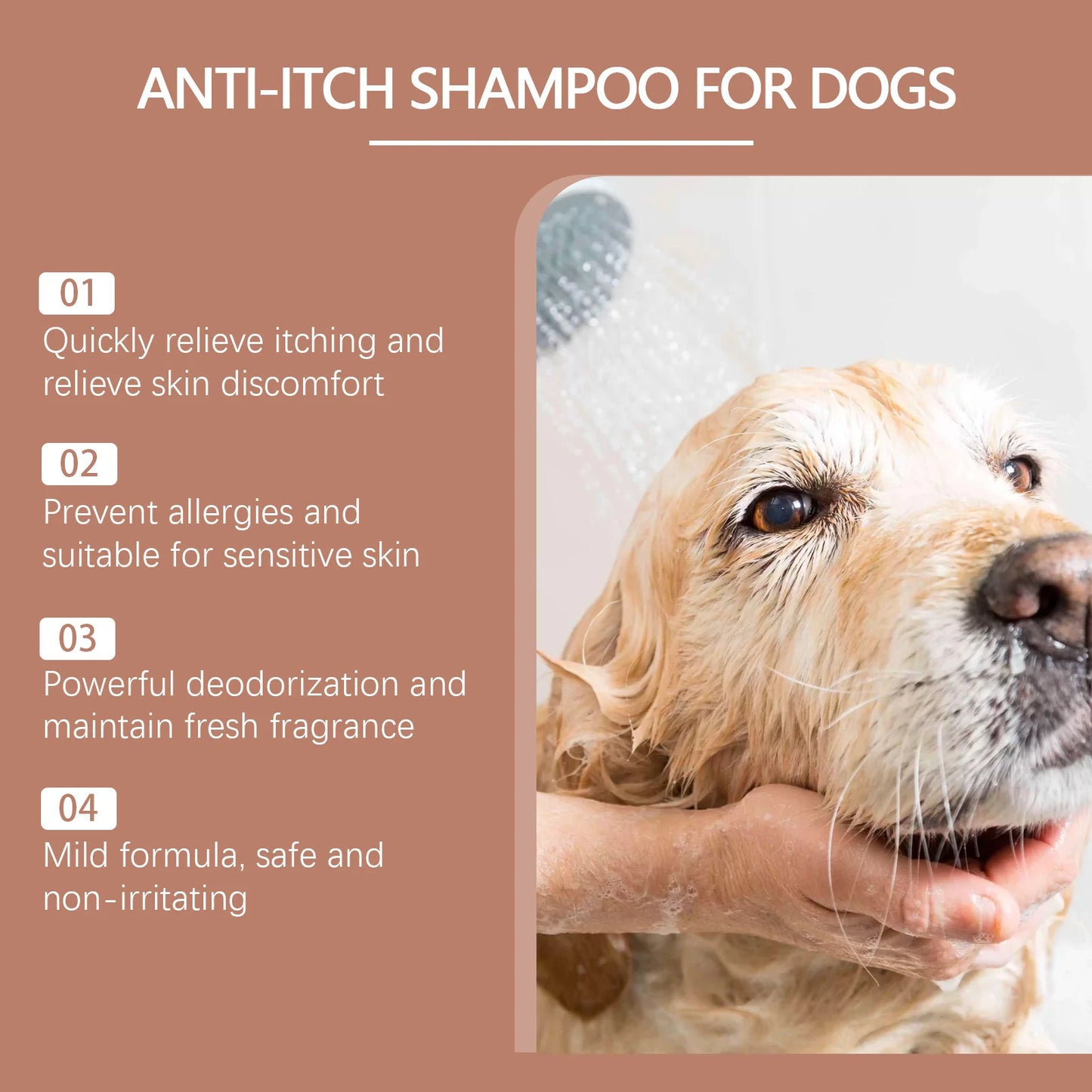Hydrating Itch Relief Dog Shampoo (100 ml)