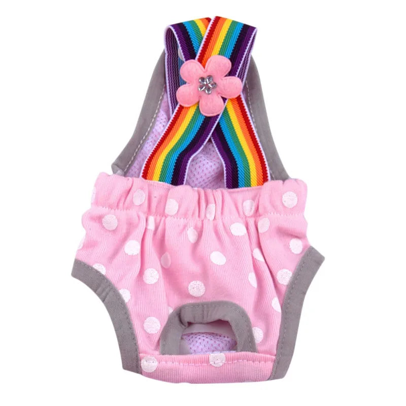 Washable Female Pet Menstruation Underwear