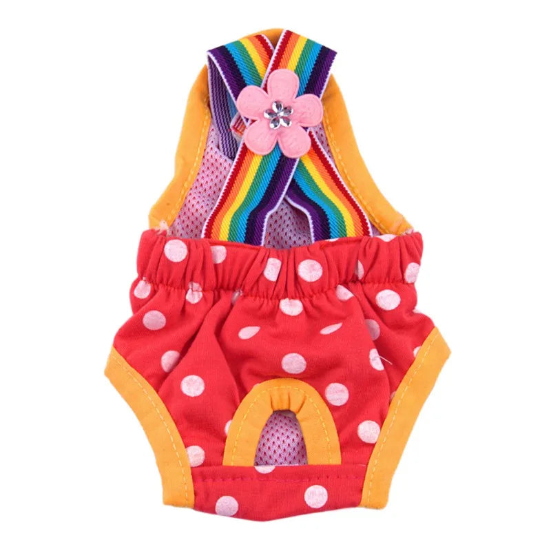Washable Female Pet Menstruation Underwear