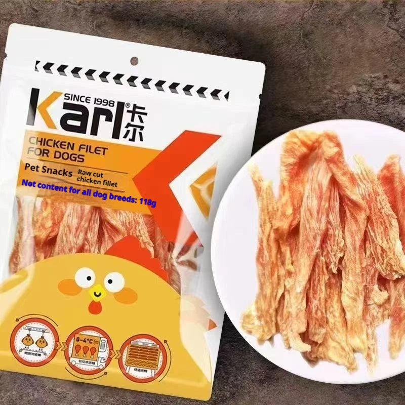 Chicken Dog Treats with Probiotics and Omega-3