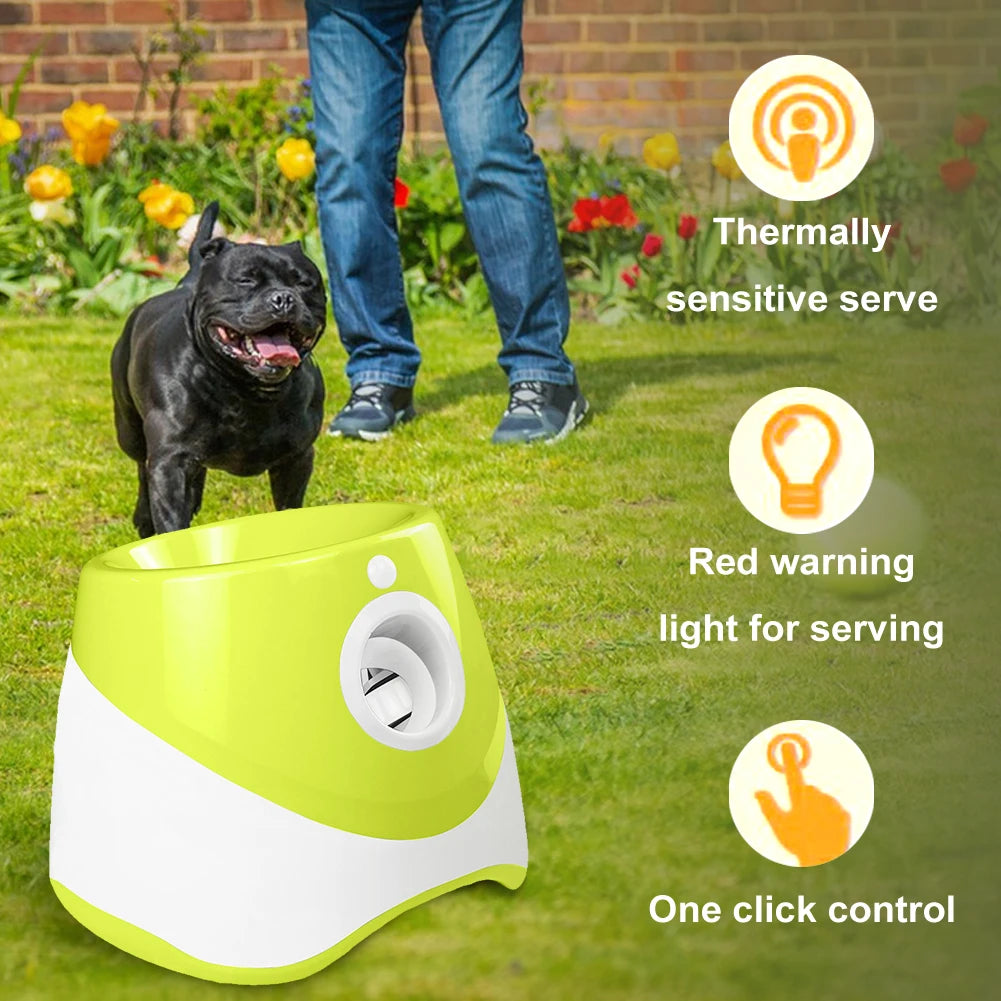 Automatic, Rechargable Tennis Ball Launcher for Dogs