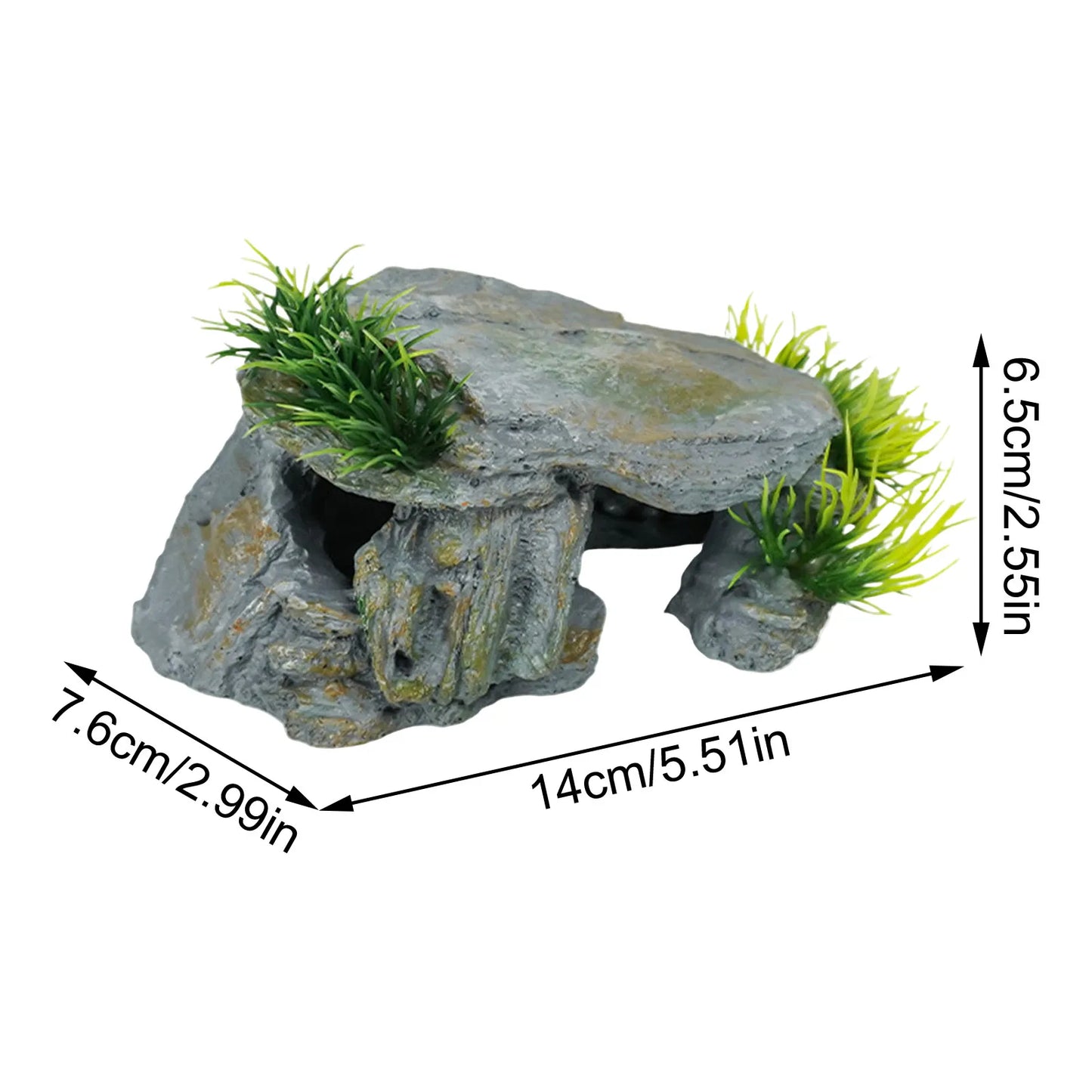 Aquarium Cave Platform Landscape Decoration