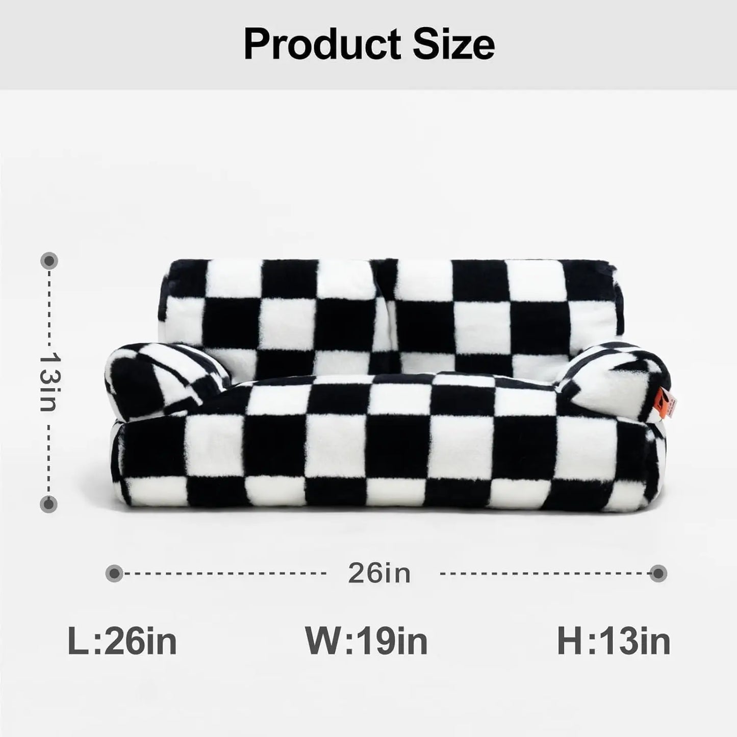 Fluffy Couch Bed for Pets