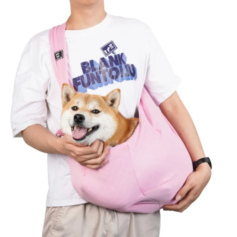 Portable Crossbody Folding Pet Sling