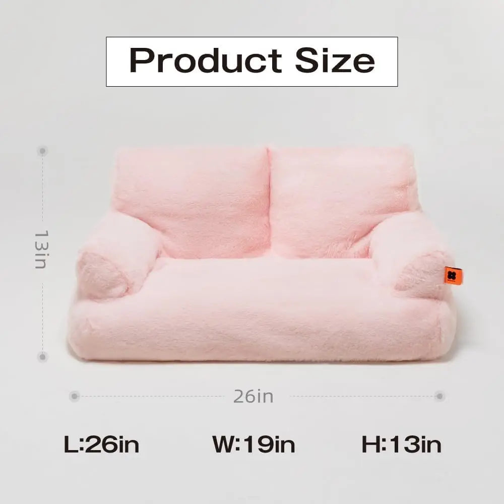 Fluffy Couch Bed for Pets