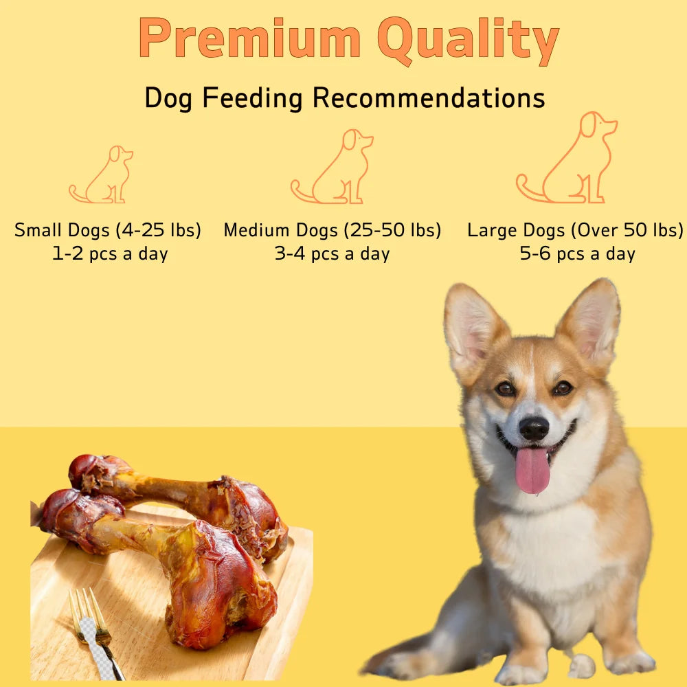Large Cow Bone, Natural Easily Digestible Dog Treats