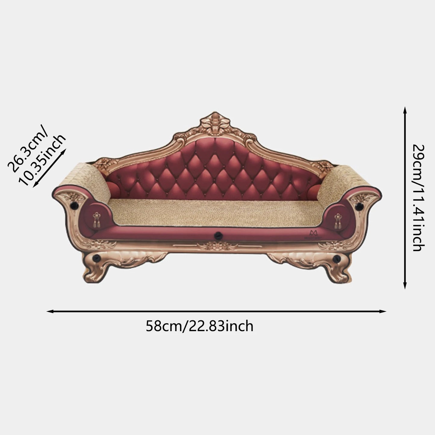 Cardboard Sofa Couch Scratcher for Cats
