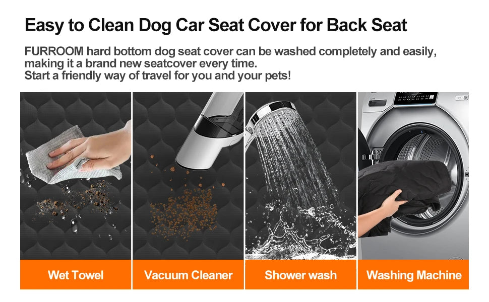Back Seat Safety Hammock for Dogs