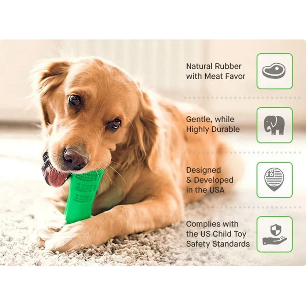 Rubber Chewable Pet Teeth Cleaning Toy