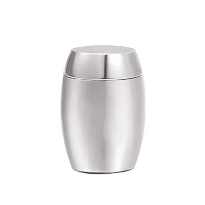 Stainless Steel Engraved Mini Urn for Pet Ashes