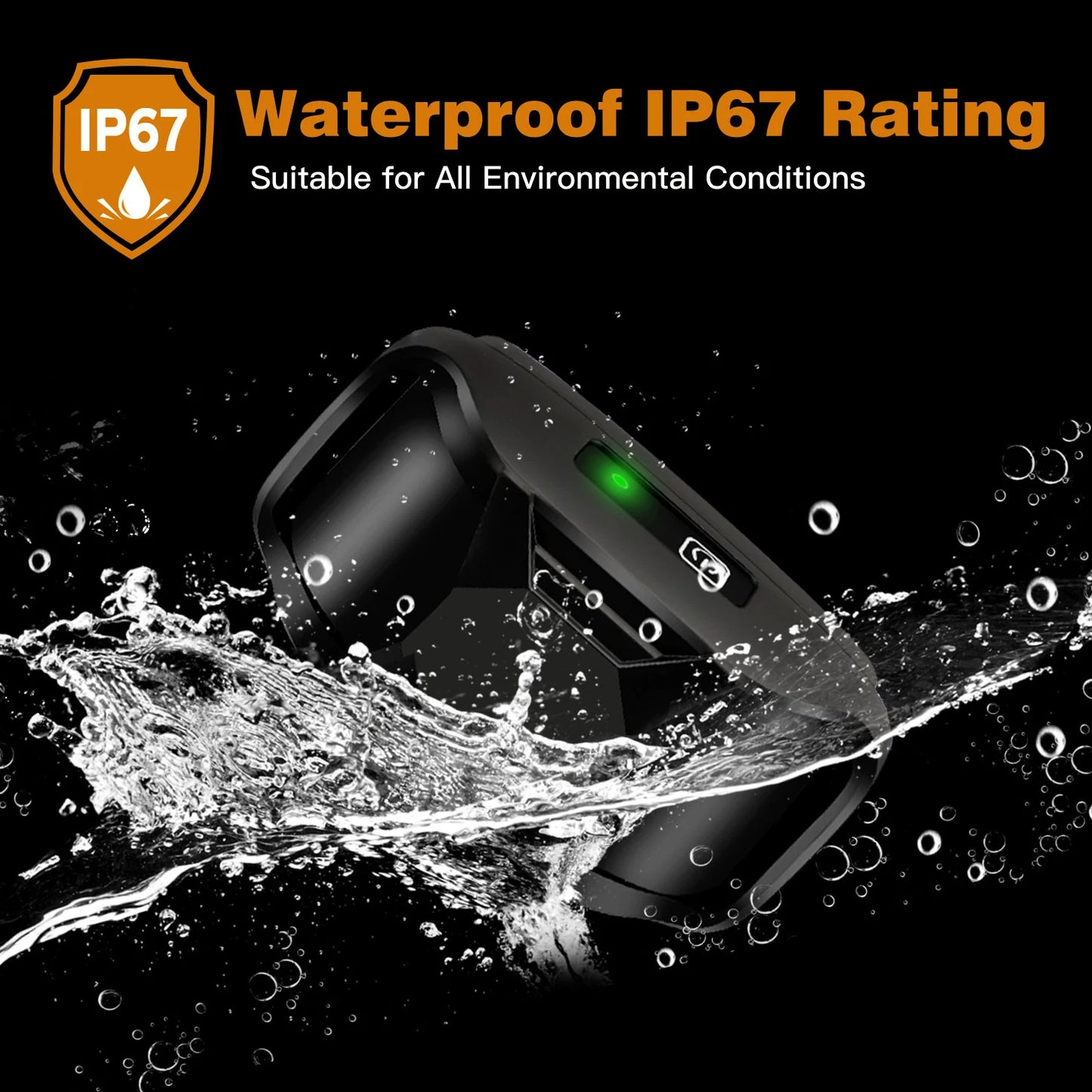 Remote Control Waterproof Training Collar (3300 ft)