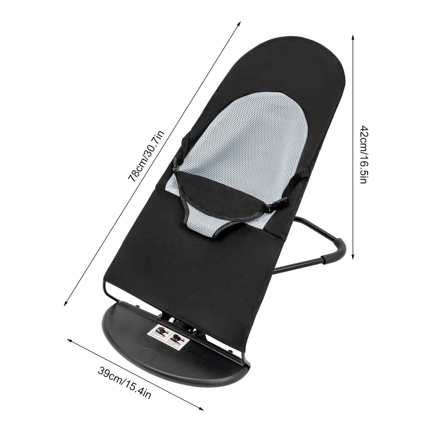 Height Adjustable Pet Rocking Chair (33lb capacity)