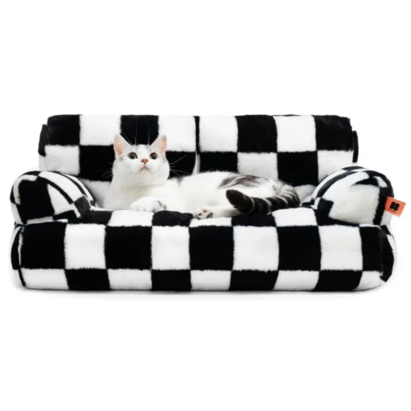 Fluffy Couch Bed for Pets