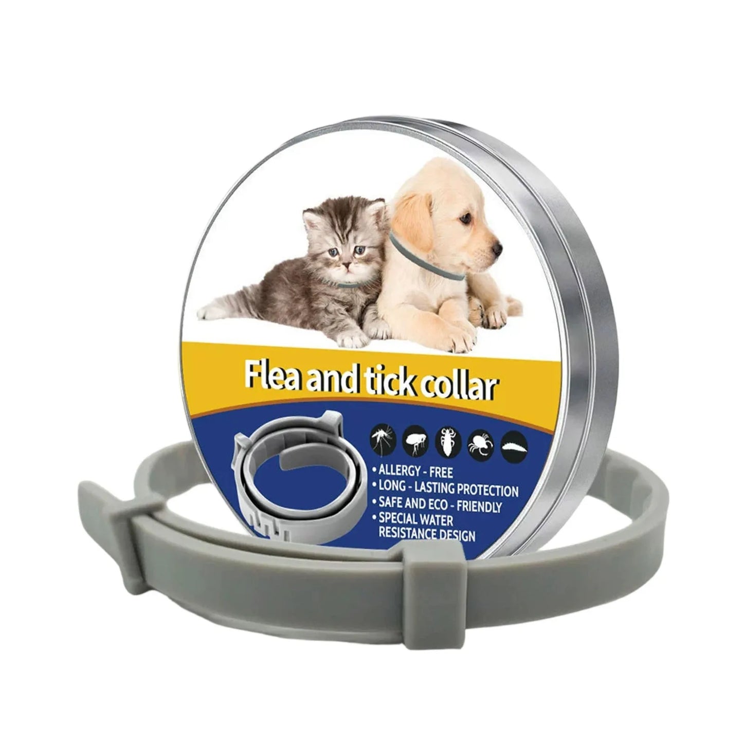 8 Month Flea and Tick Protection Collar for Pets