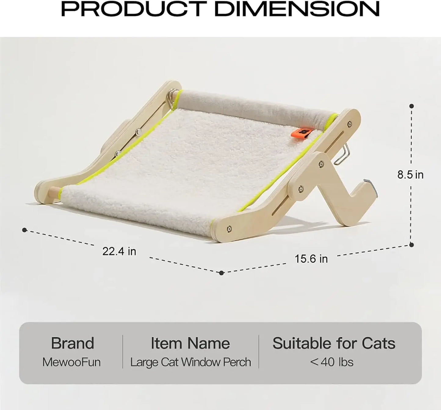 Window Perch Lounger for Cats