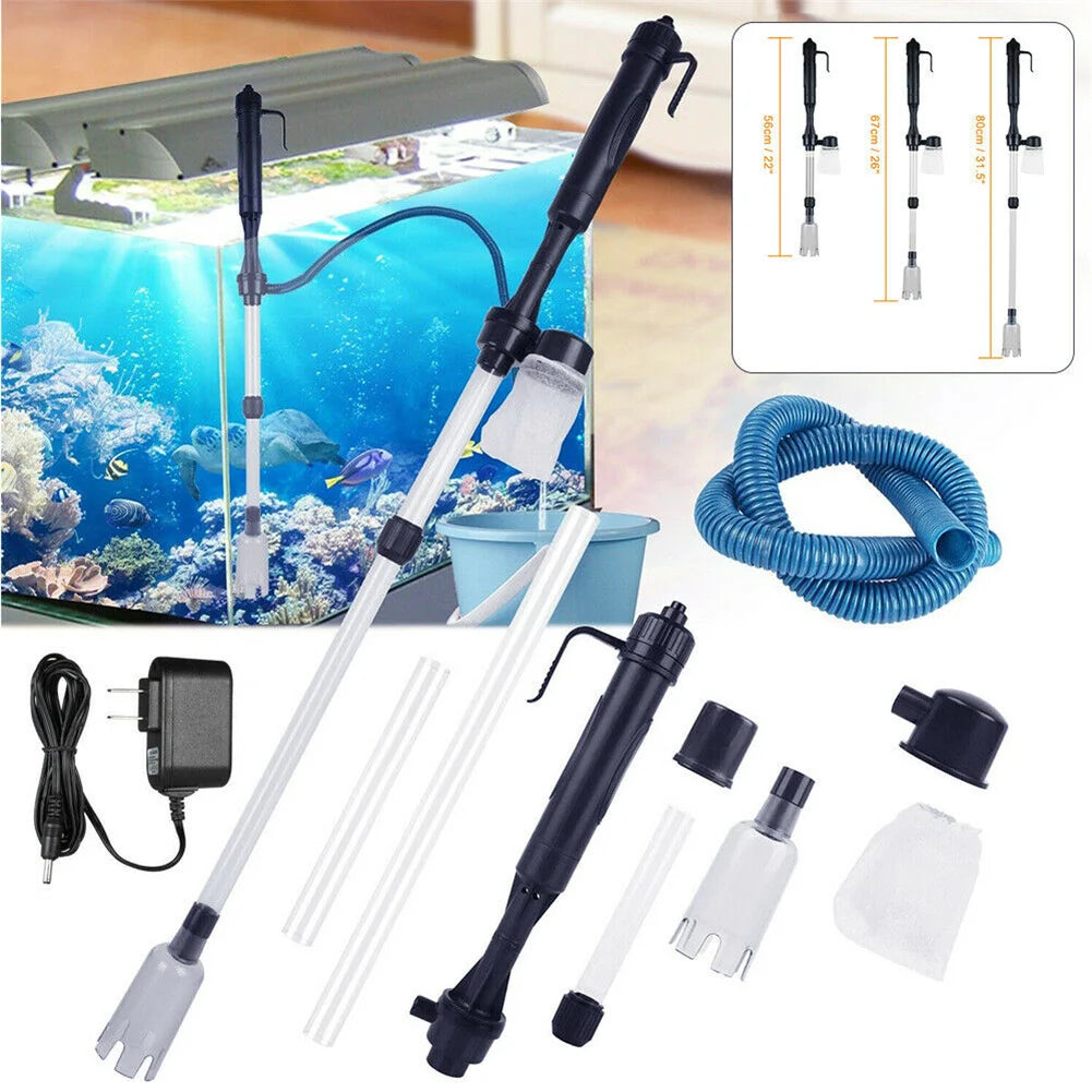 Electric Fish Tank Gravel Cleaner Tool