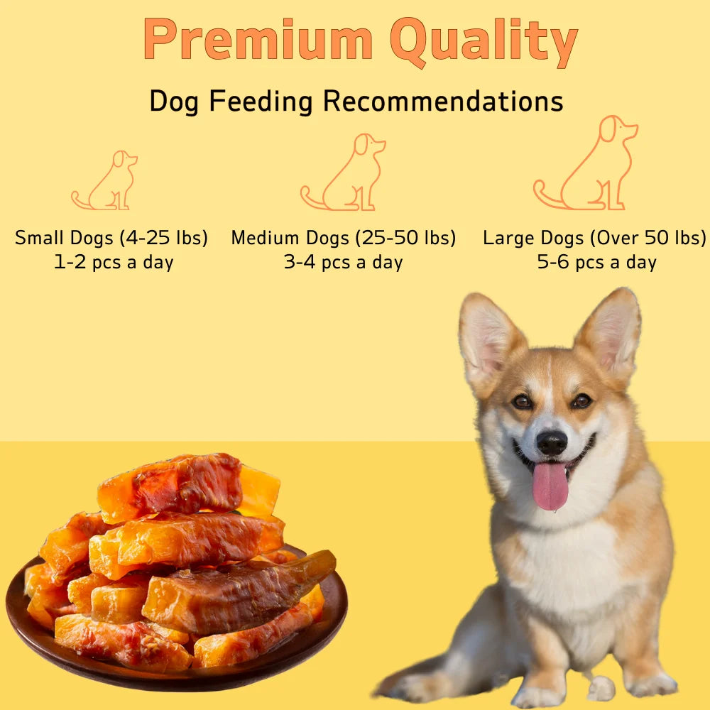 Healthy Chicken and Sweet Potato Dog Treats
