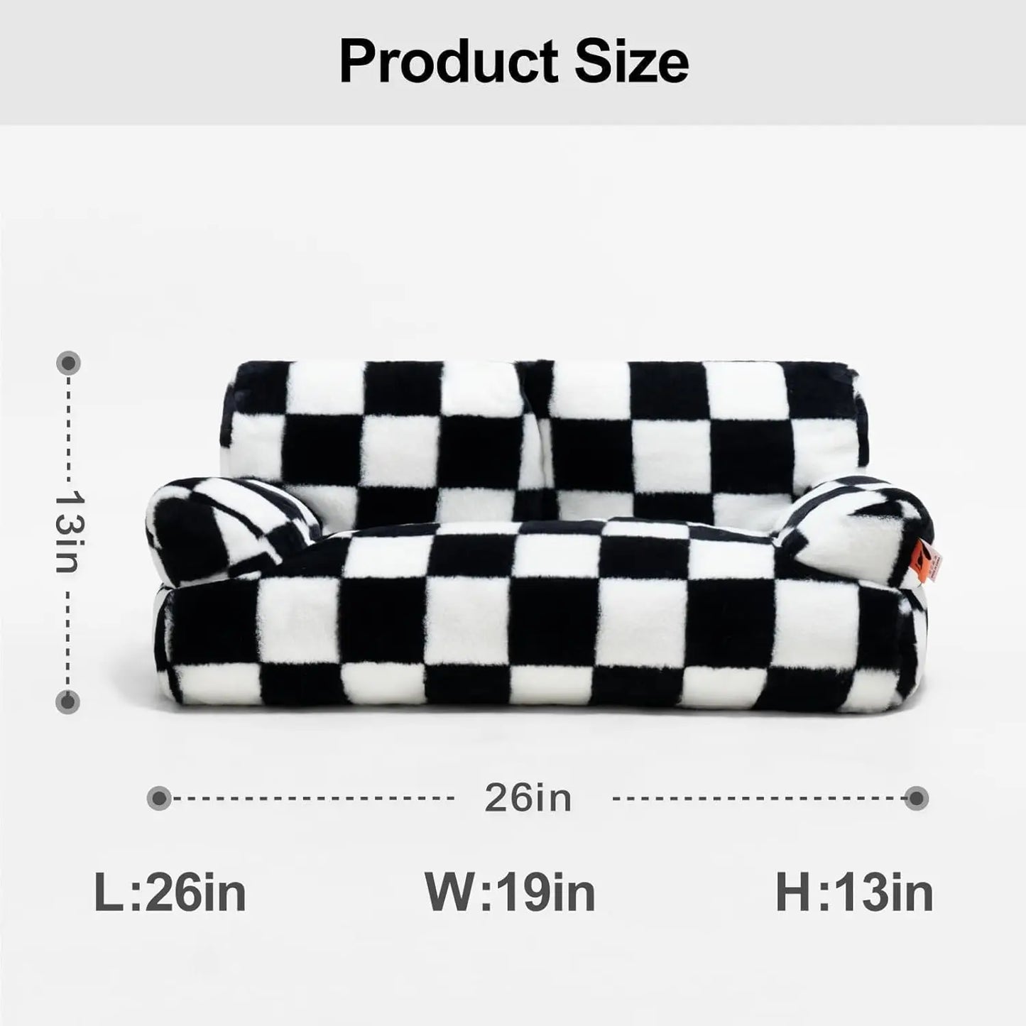 Fluffy Couch Bed for Pets