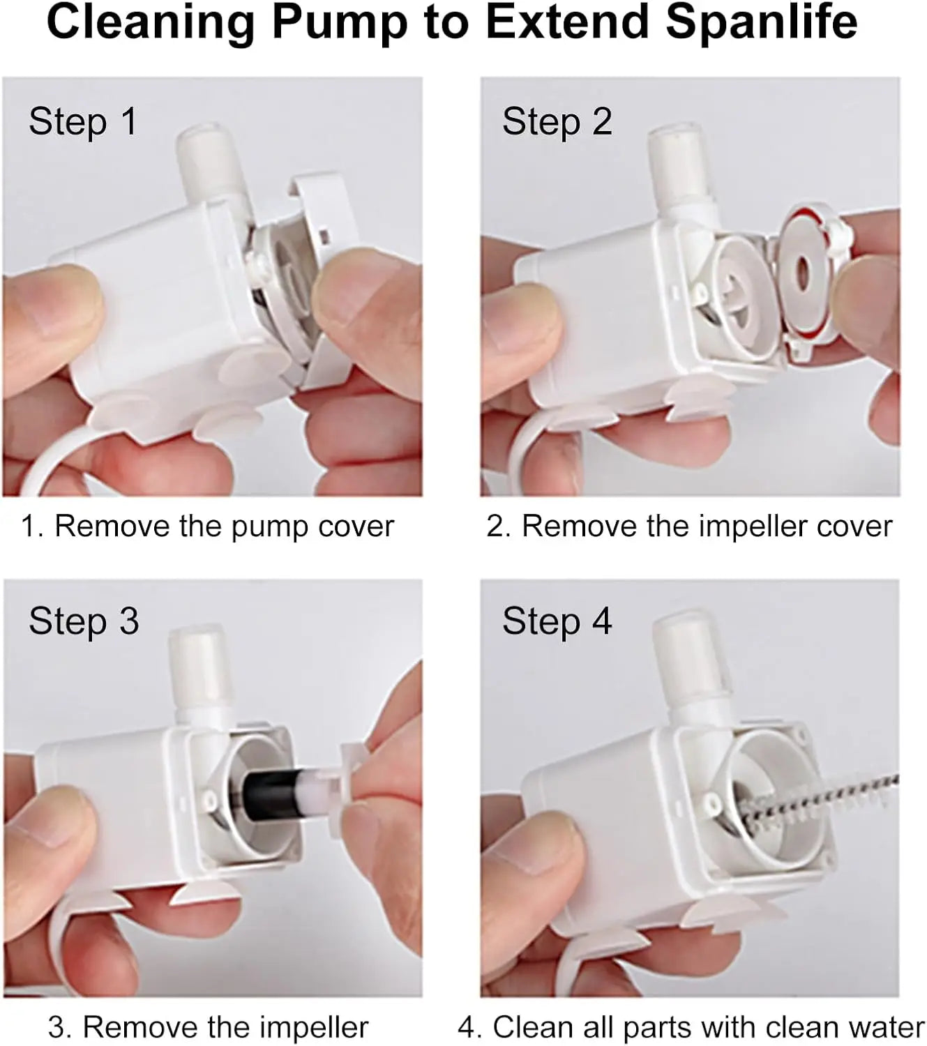 Automatic Pet Water Fountain with Replacement Faucet Kit