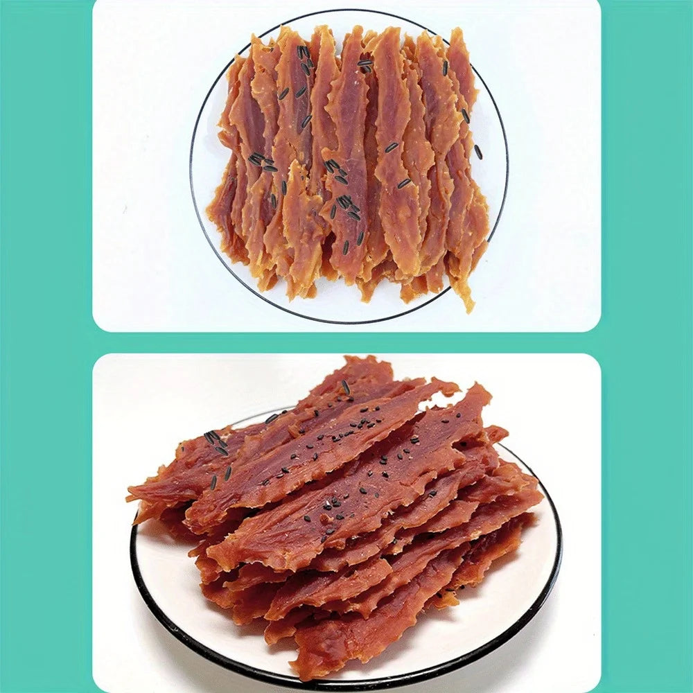 Natural Sesame Duck Jerky Treats for Dogs