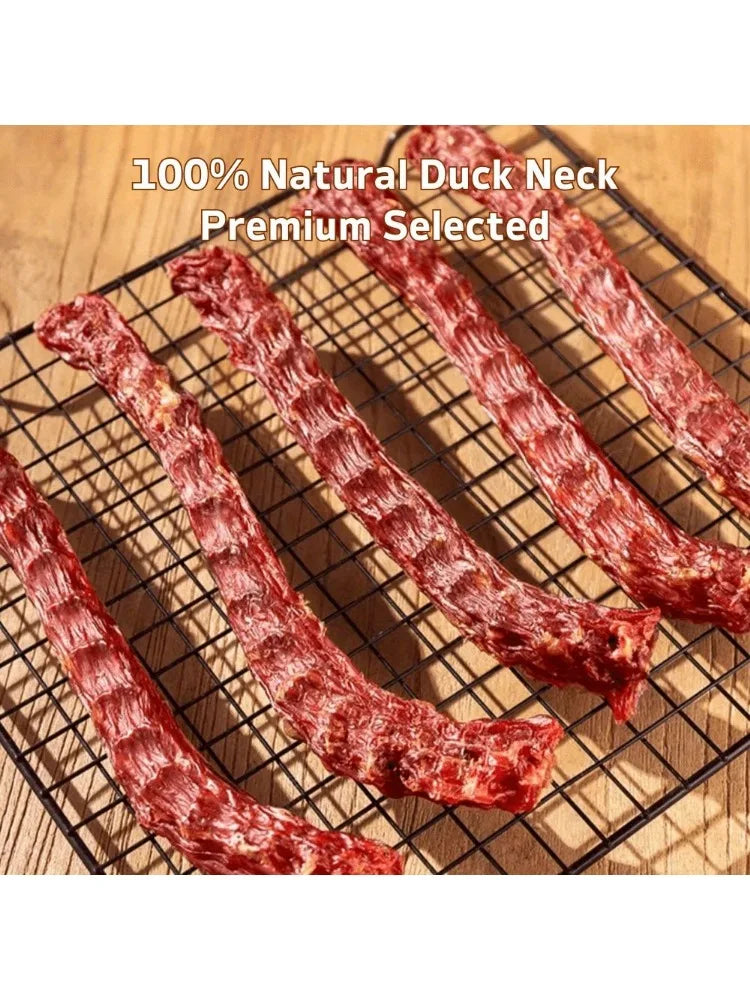 Natural Healthy Duck Neck Dog Treats (3 Count)