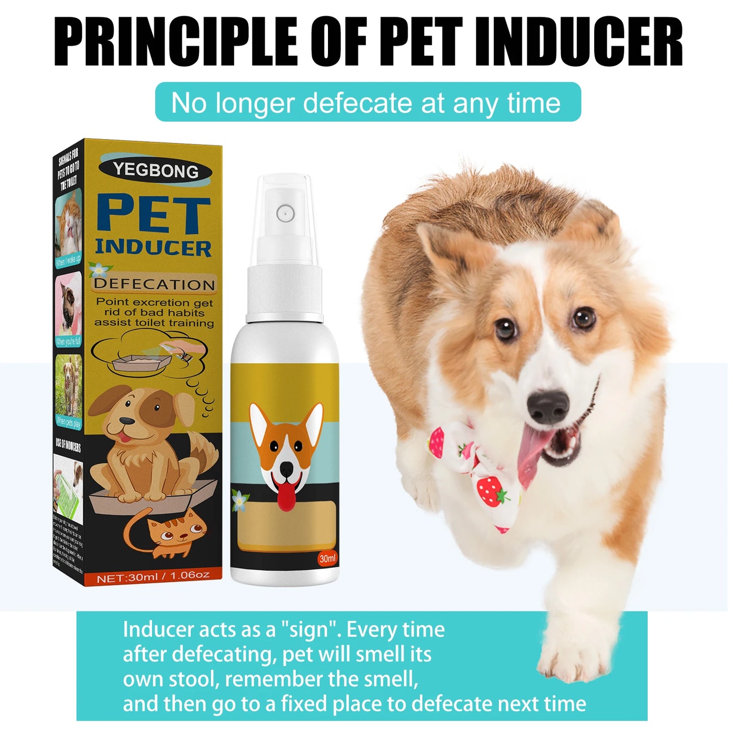 Outdoor Potty Training Spray for Pets