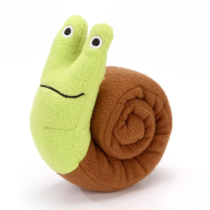 Plush Snail Foraging Snuffle Mat for Dogs