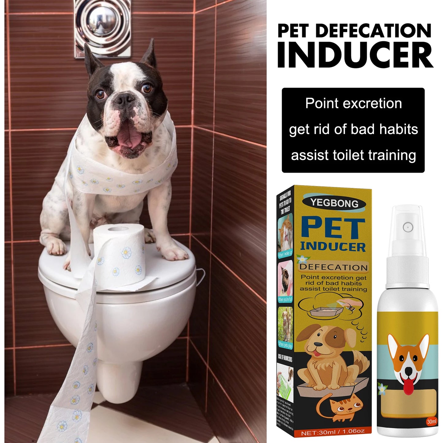 Outdoor Potty Training Spray for Pets