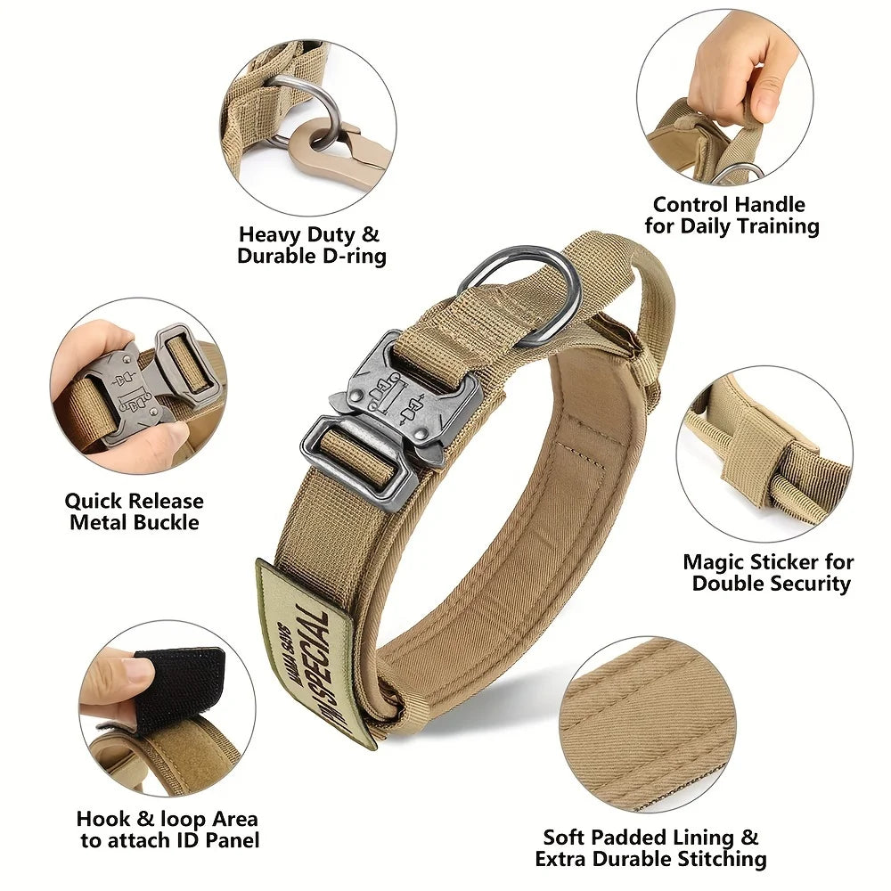 Tactical Training Harness and Accessories for Dogs