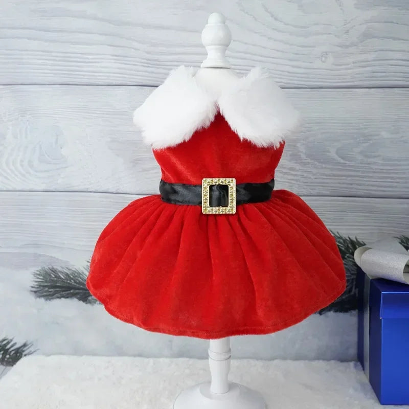 Christmas Dress Costume for Dogs