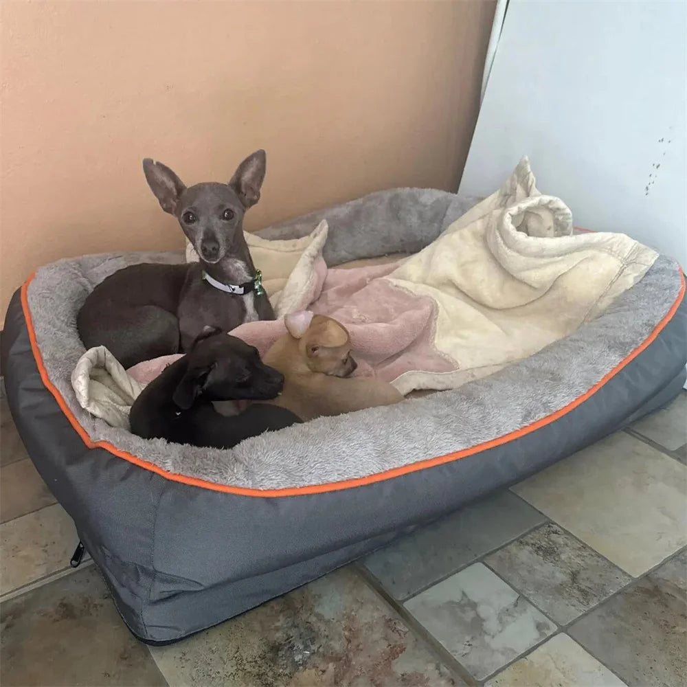 Jumbo Orthopedic Memory Foam Dog Bed
