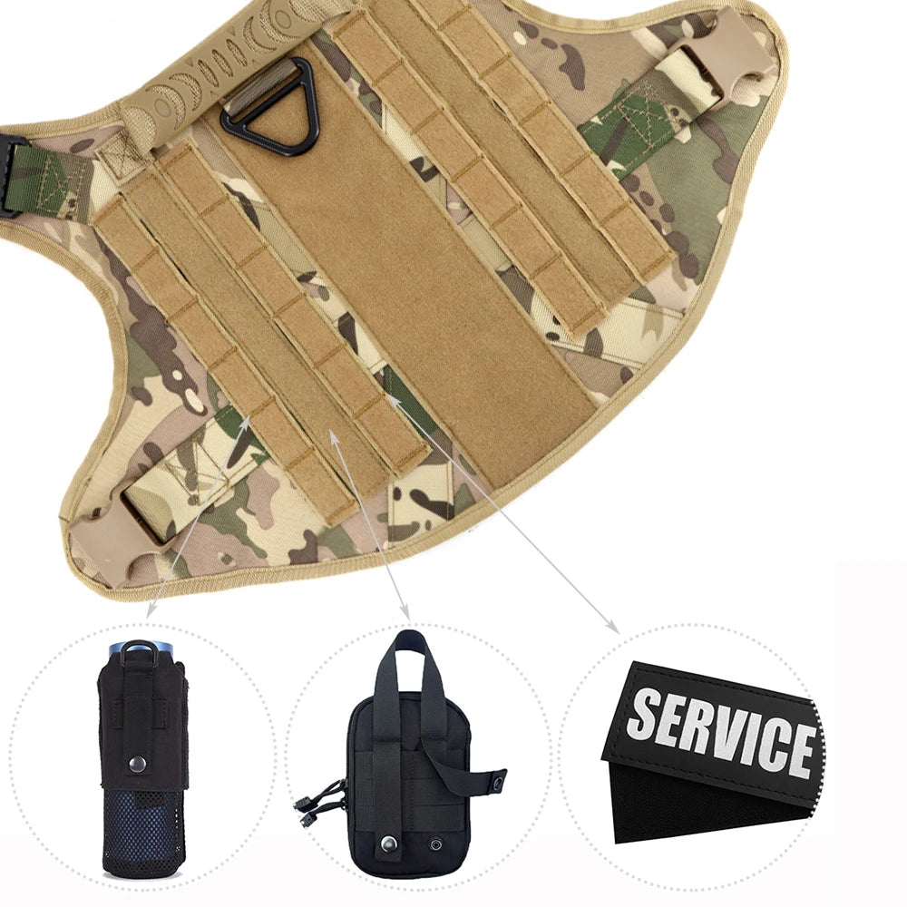 Tactical Training Harness and Accessories for Dogs