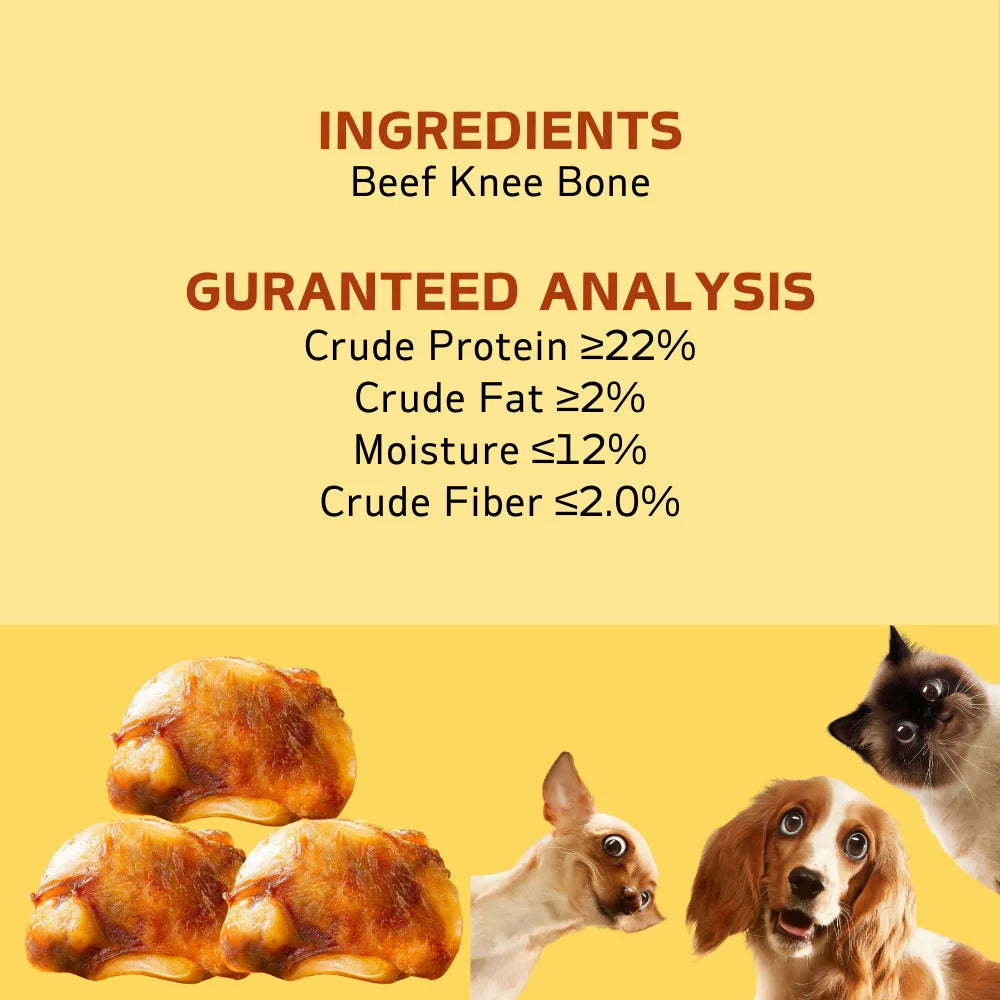 Natural Dog Treat, Beef Bone (1 pack, 3 count)