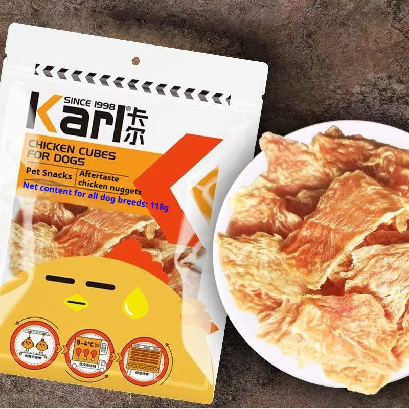 Chicken Dog Treats with Probiotics and Omega-3