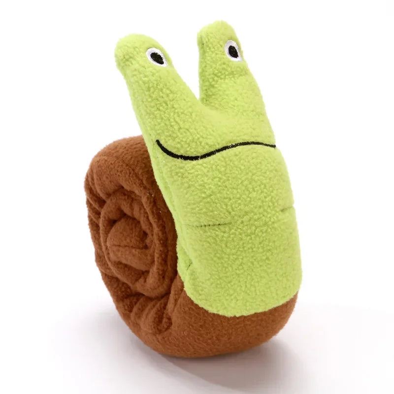 Plush Snail Foraging Snuffle Mat for Dogs