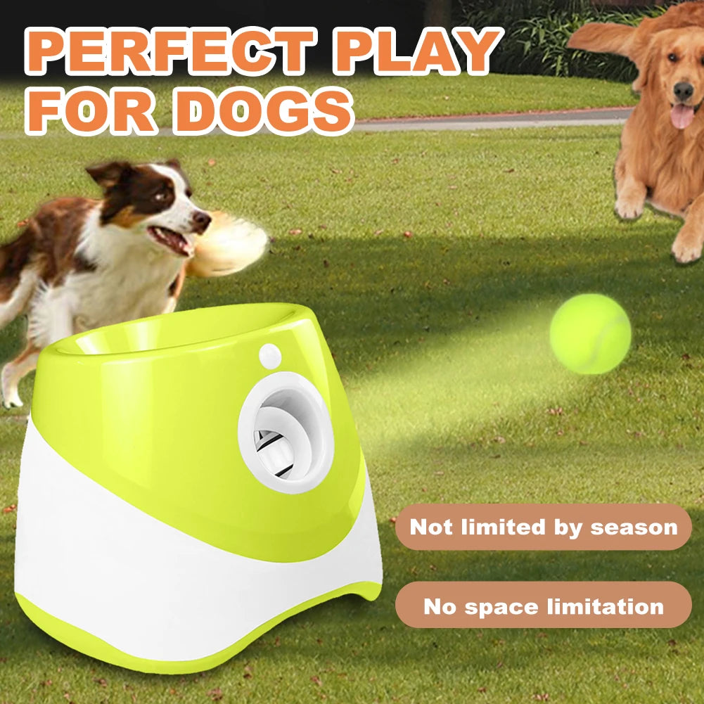 Automatic, Rechargable Tennis Ball Launcher for Dogs