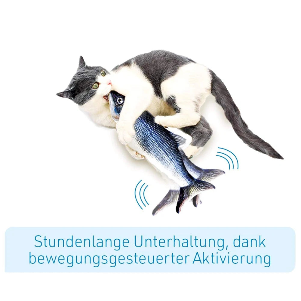 Interactive Rechargeable Floppy Fish Toy