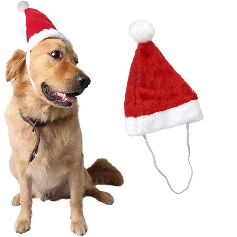 Charming Festive Christmas Hat for Pets