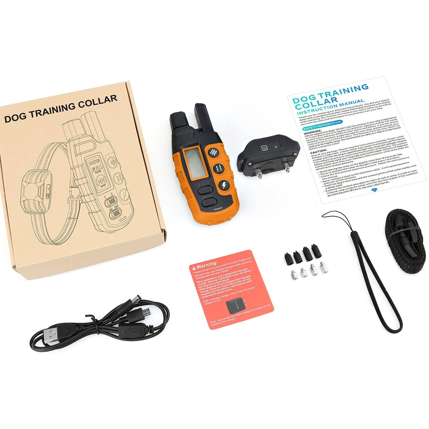 Remote Control Waterproof Training Collar (3300 ft)