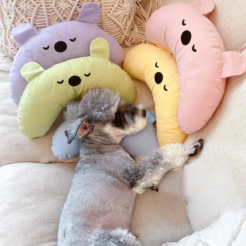 Cartoon Bear Bed Pillow Toy for Pets