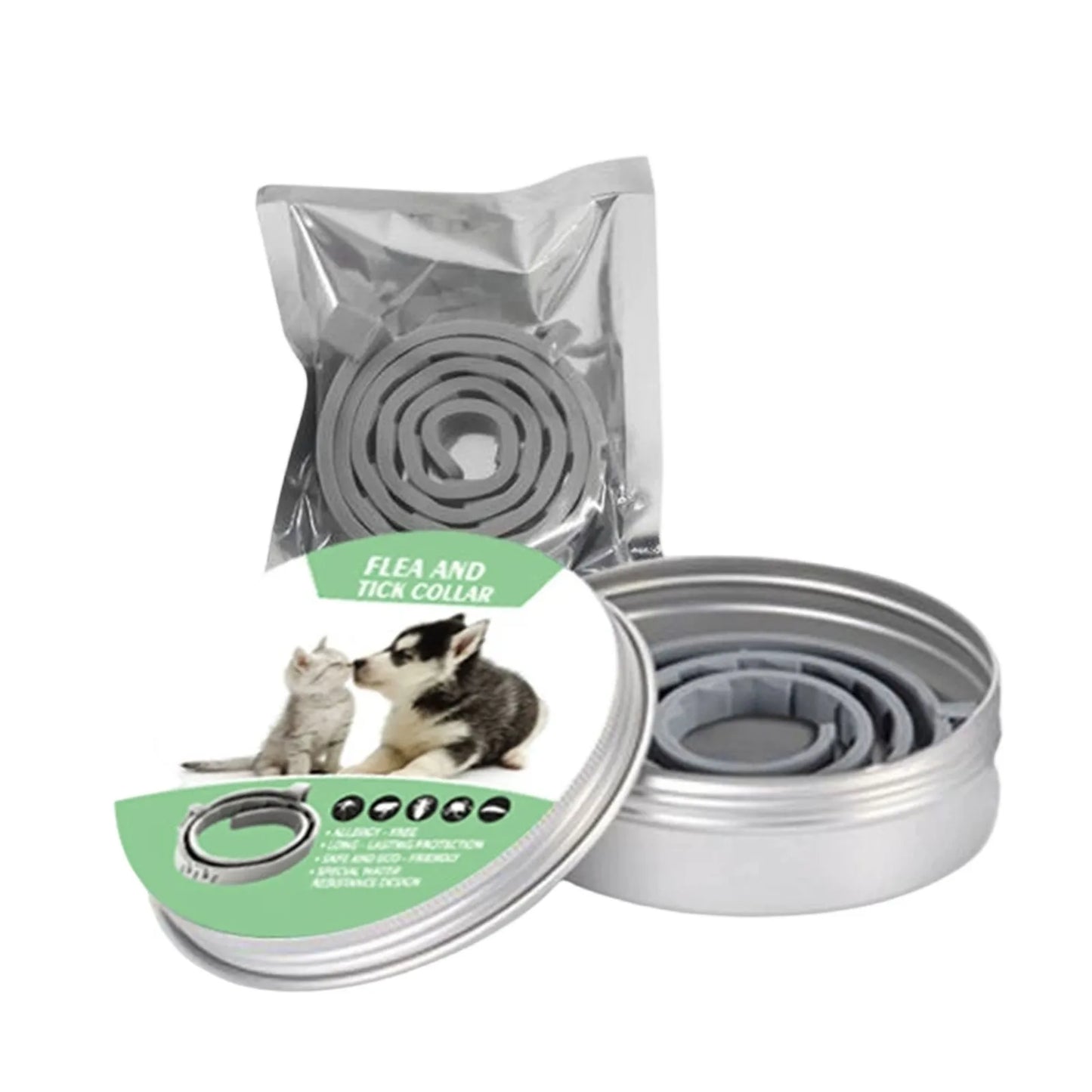 Adjustable Dog/Cat Collar, 8 Months Protection