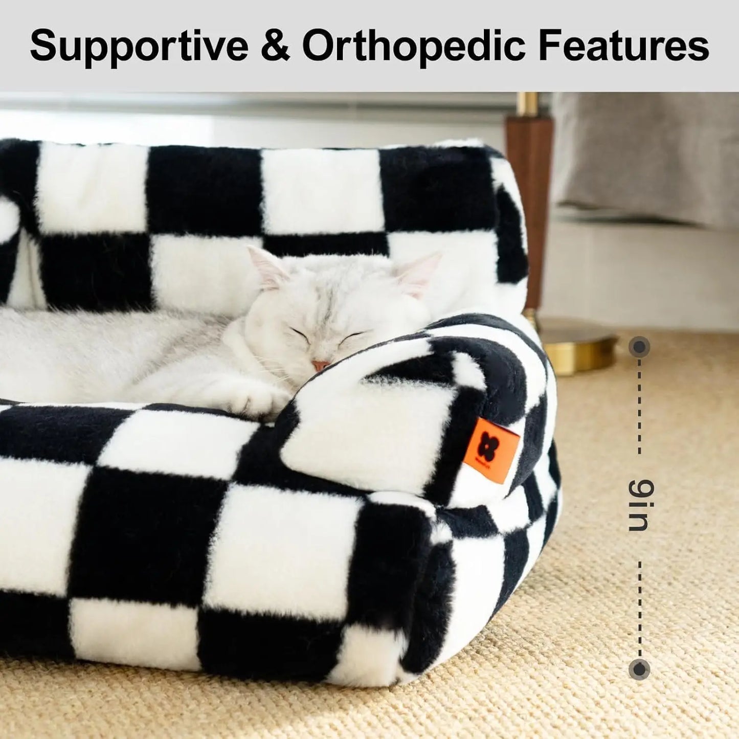 Fluffy Couch Bed for Pets
