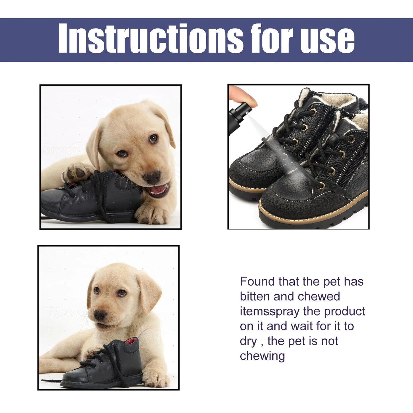 Bitterness Behavior Modification, Prevention Spray for Pets