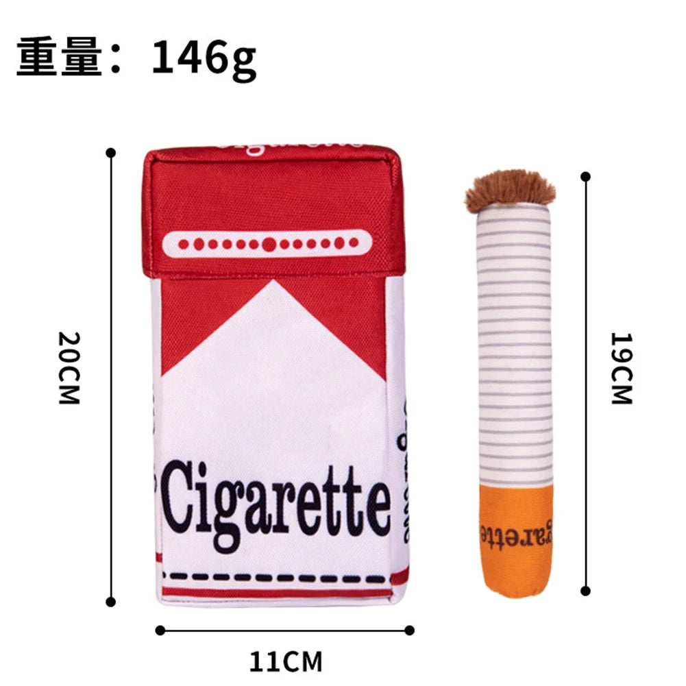 Novelty Imitation Squeaky Toy Cigarettes for Dogs