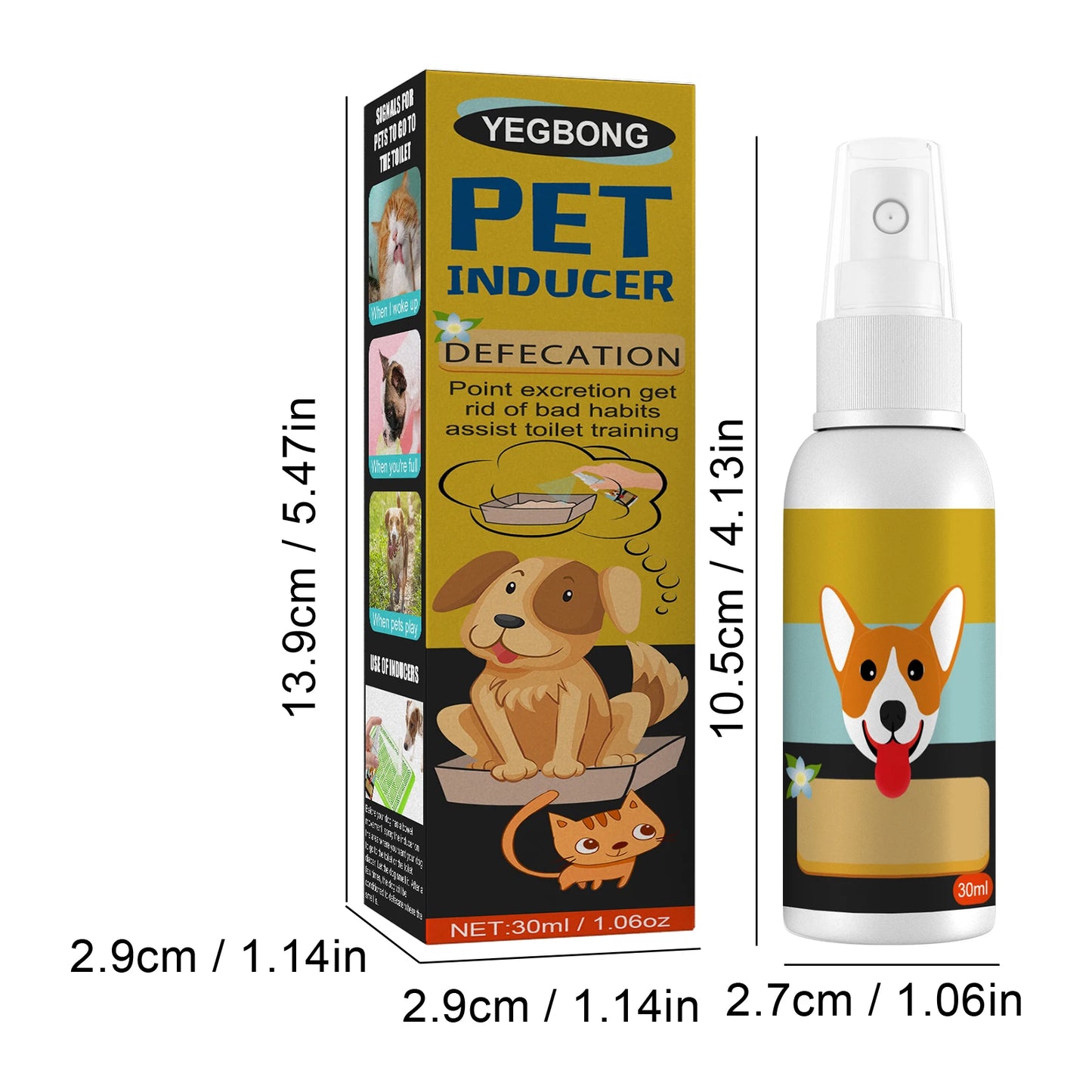 Outdoor Potty Training Spray for Pets