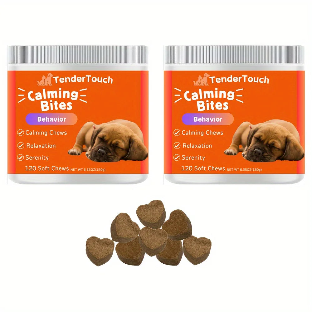 Calming Chews for Dogs, Anxiety Stress Relief 240 Chews (2 pck)