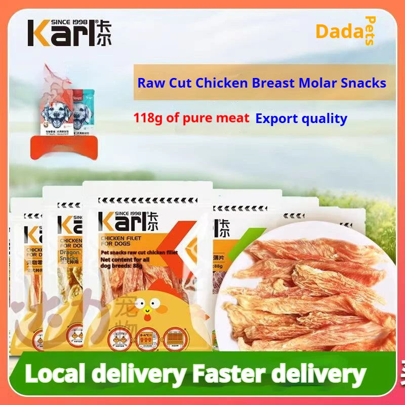 Chicken Dog Treats with Probiotics and Omega-3