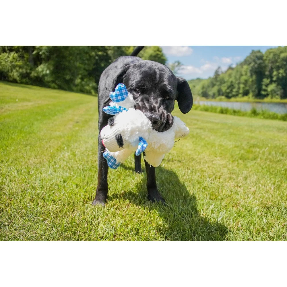 Plush Squeaker Lamb Chop Dog Toy