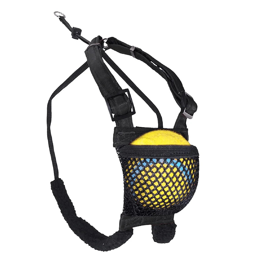 Non-Pulling Dog Harness with Storage Pouch, Adjustable and Reflective